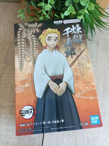 Figurine Senjuro rengoku Demon Slayer Kimetsu no yaiba banpresto Bandai