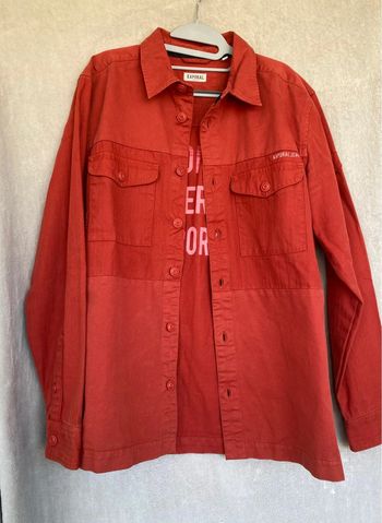 Surchemise homme orange