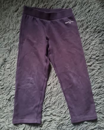 Pantalon de sport violet 5ans