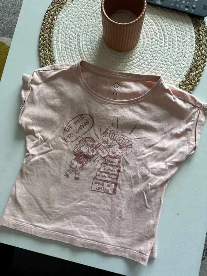 Tee shirt fille