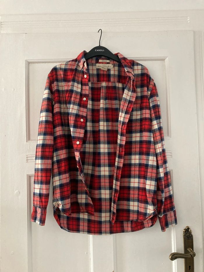Chemise à carreaux