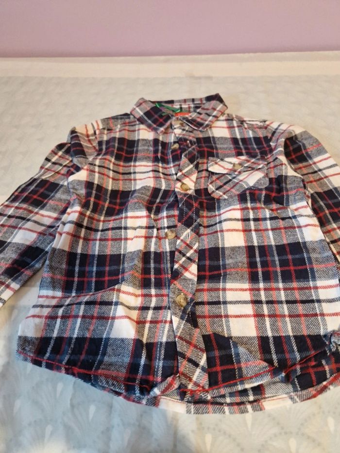 Chemise manches longues 5 ans