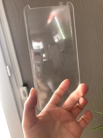 Verre trempé incurvé