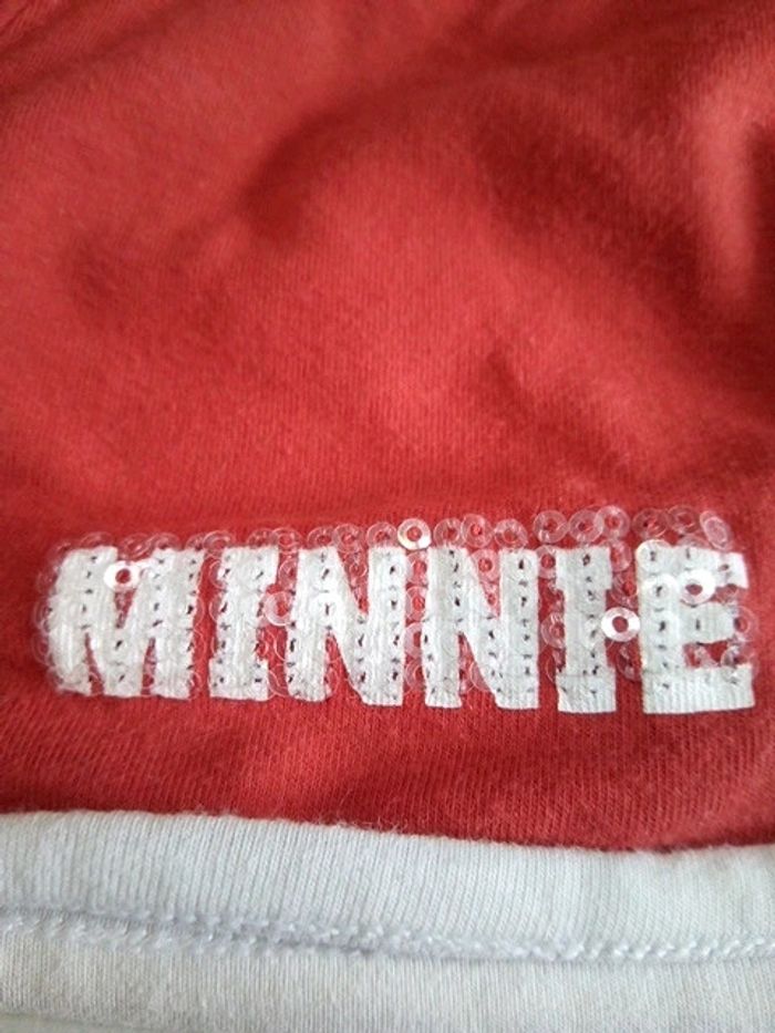 Short rouge Minnie 3 ans strass - photo numéro 2