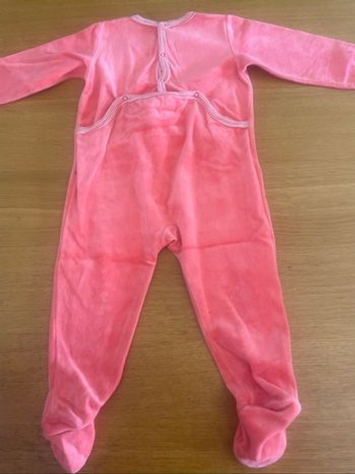 Pyjama velours fille petit bateau - photo numéro 4
