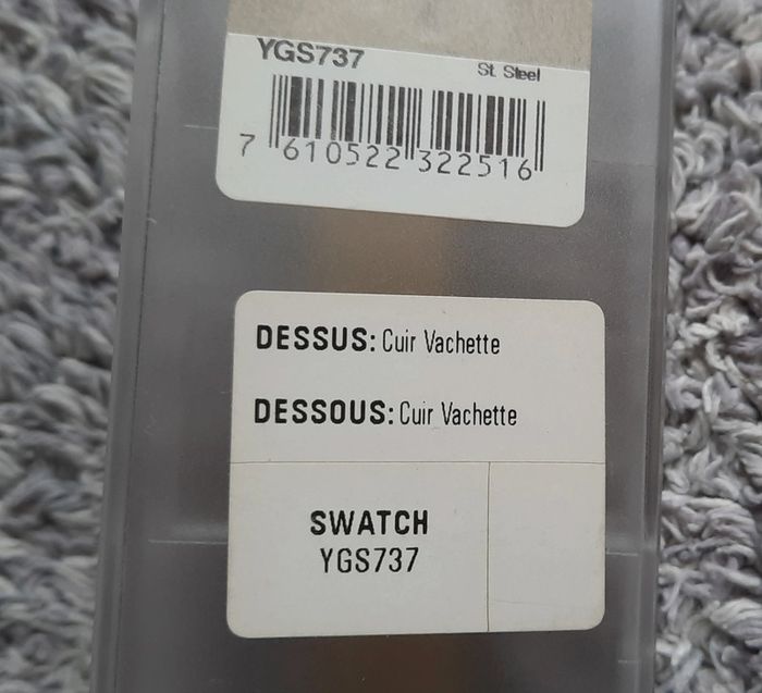 Montre Swatch en cuir - photo numéro 6