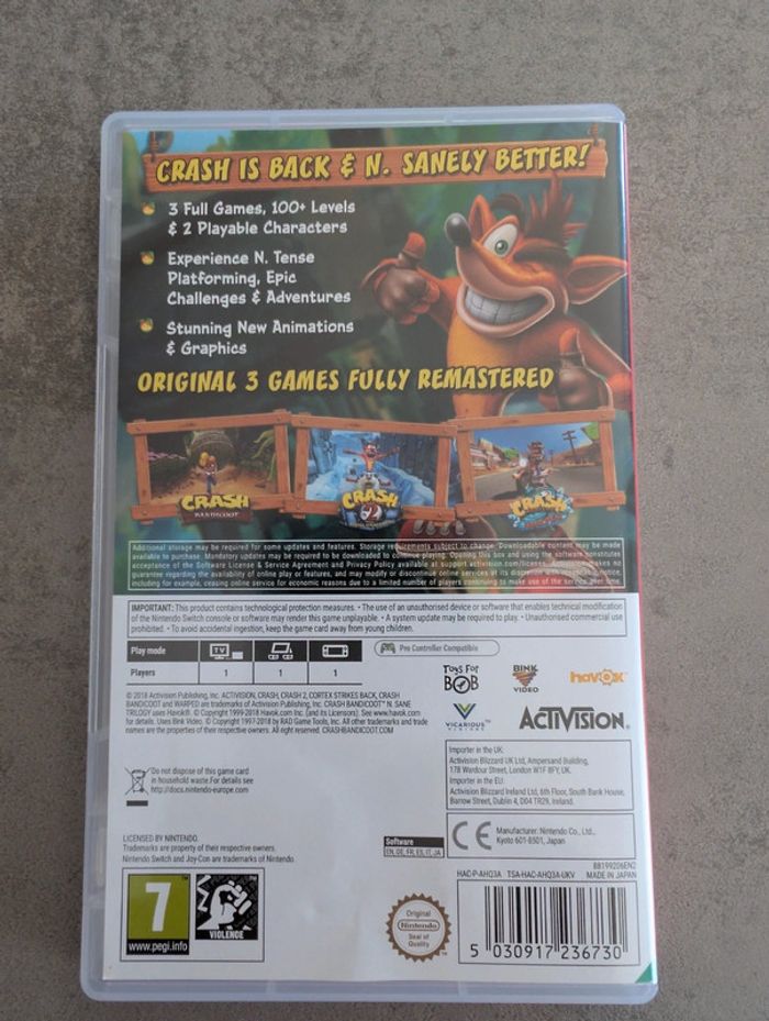 Crash Bandicoot N-sane trilogy - photo numéro 3
