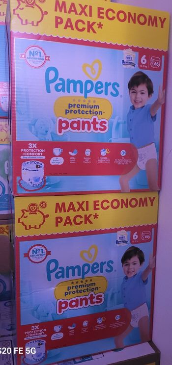 Pampers premium protection pants taille 6