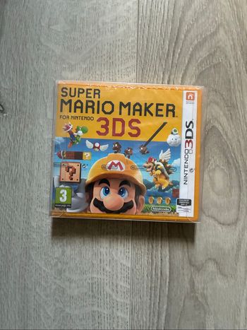 Super Mario maker jeu Nintendo 3ds