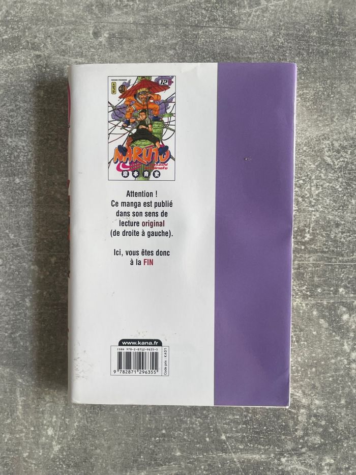 Manga Naruto tome 12 en version française. - photo numéro 2