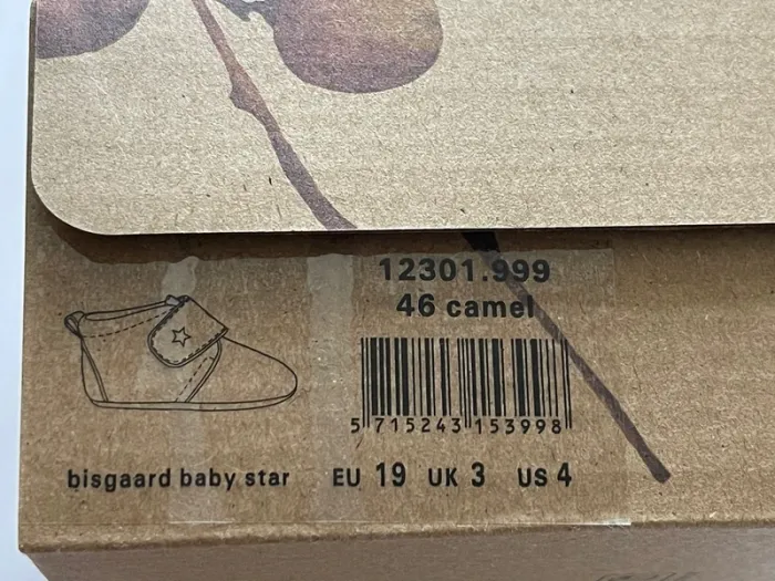Magnifiques petites chaussures en cuir souple Bisgaard pour les premiers pas de bébé taille 19 - photo numéro 16
