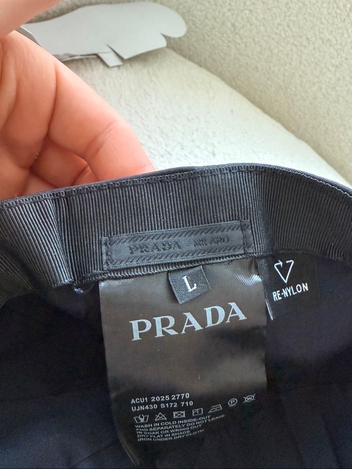 Casquette Prada Black - photo numéro 5
