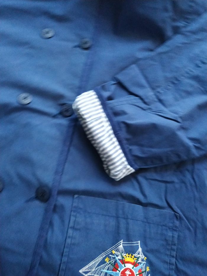 Coupe vent bleu 14 ans Jacadi - photo numéro 5