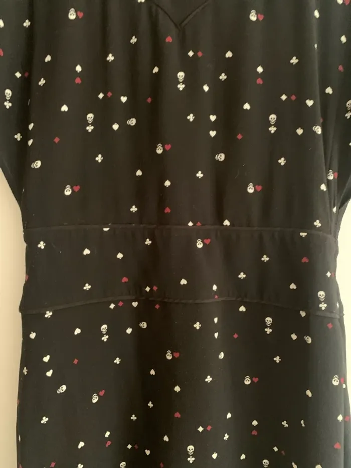 Ikks robe été noire et motifs - photo numéro 6