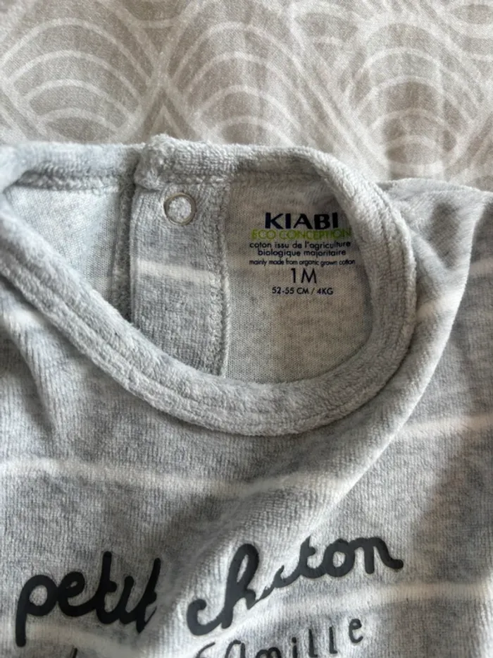 Lot de 5 pyjamas garçon - Taille 1 mois - photo numéro 4