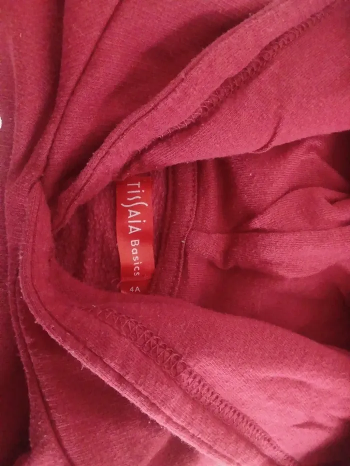 🌹pull a capuche 4 ans tissaia🌹 - photo numéro 3