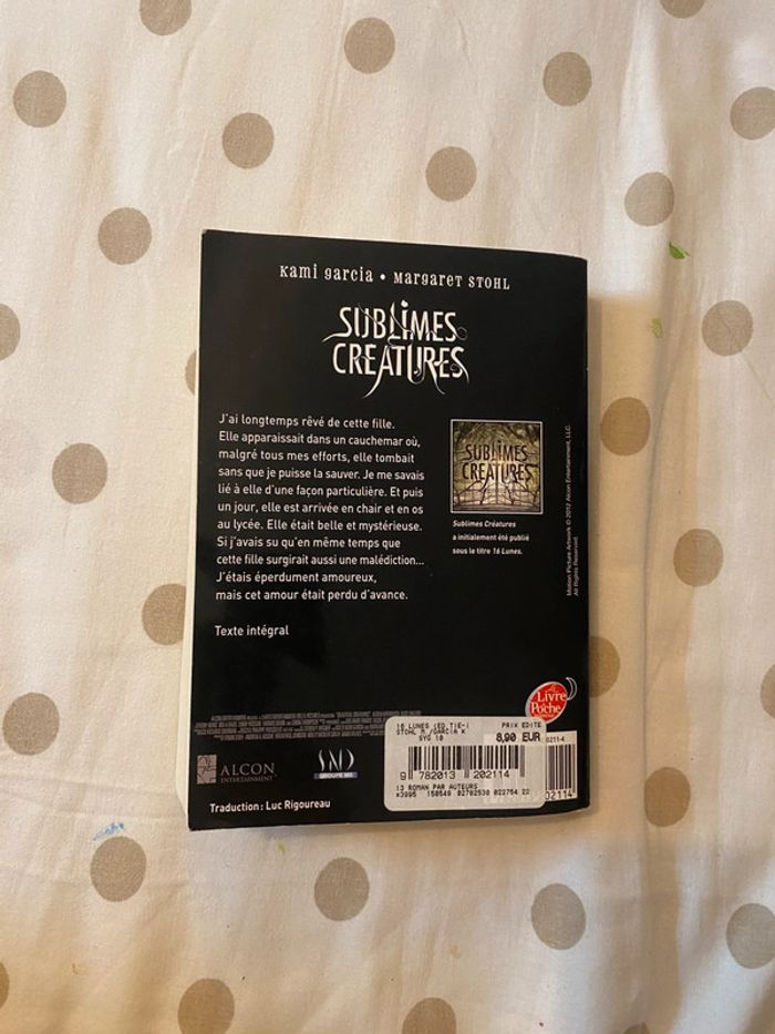 livre/roman, sublime créature de Kami Garcia et Margaret Stohl - photo numéro 3