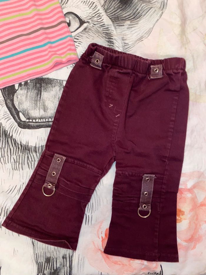Ensemble t-shirt et pantalon, taille 12 mois, marque Orchestra. - photo numéro 5
