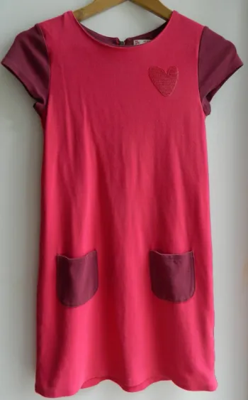 Robe "Dpam" manches courtes T 12 ans