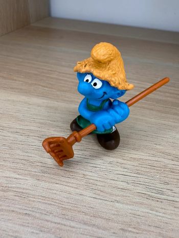 Schtroumpfs paysan schleich