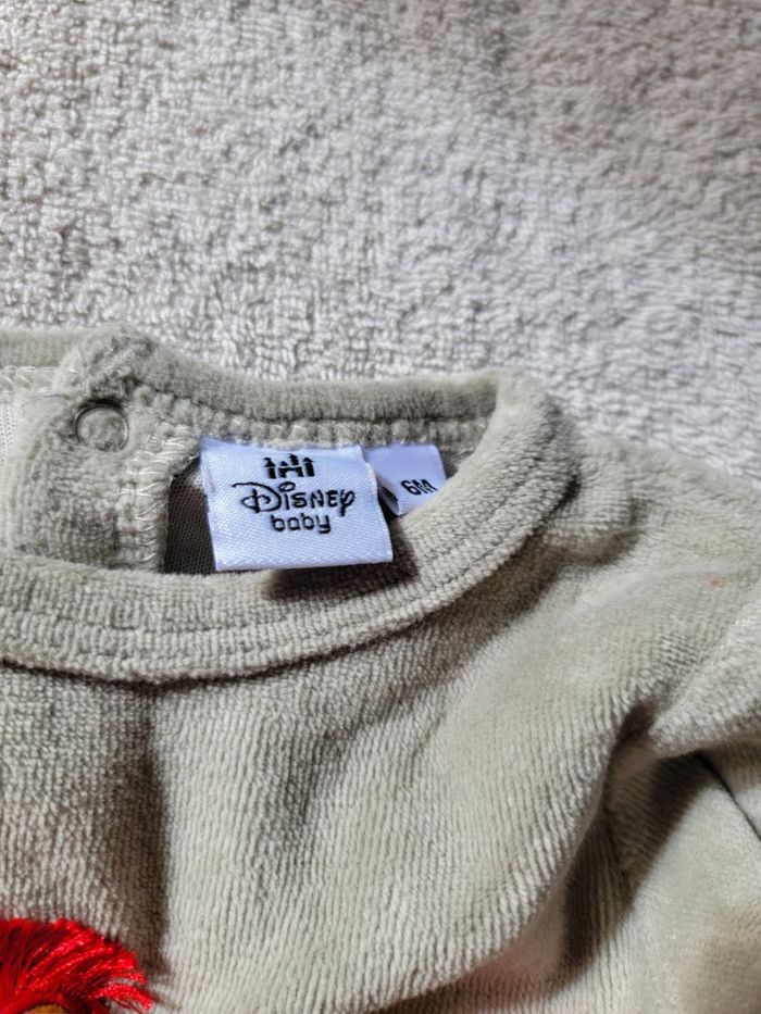 Lot de 6 pyjamas velours 6 mois garçon - photo numéro 9