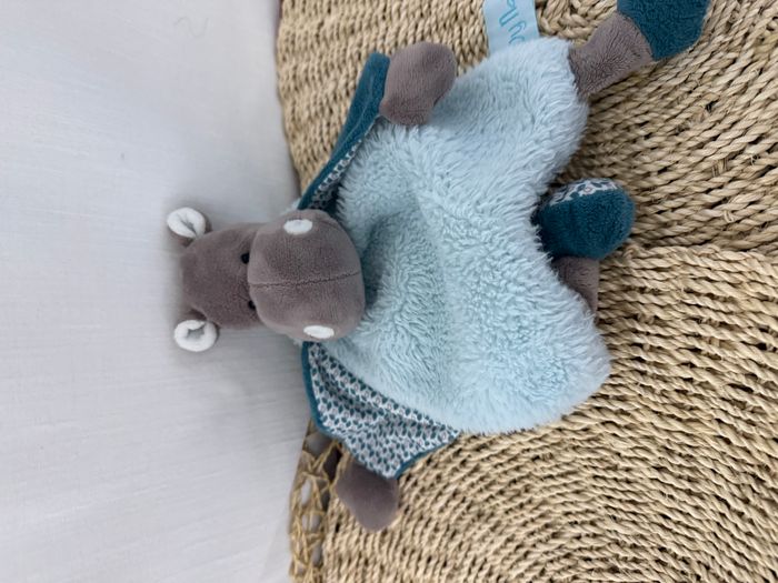 Doudou Hippopotame Bazile baby nat - photo numéro 3