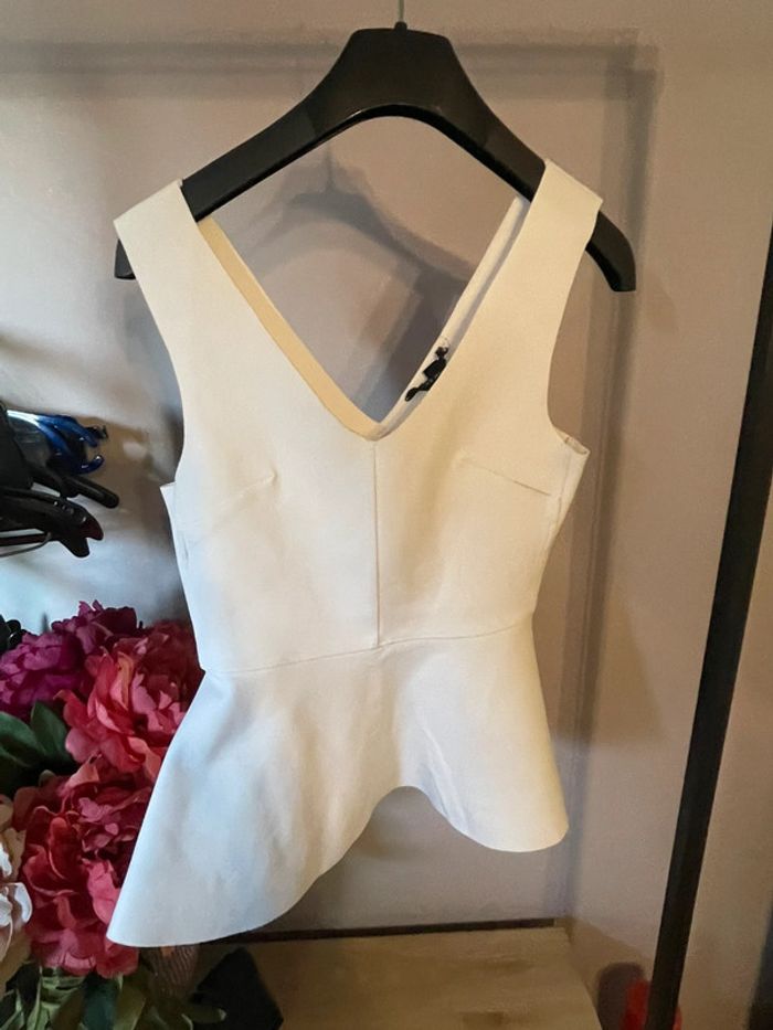 Top blanc - Topshop - photo numéro 2