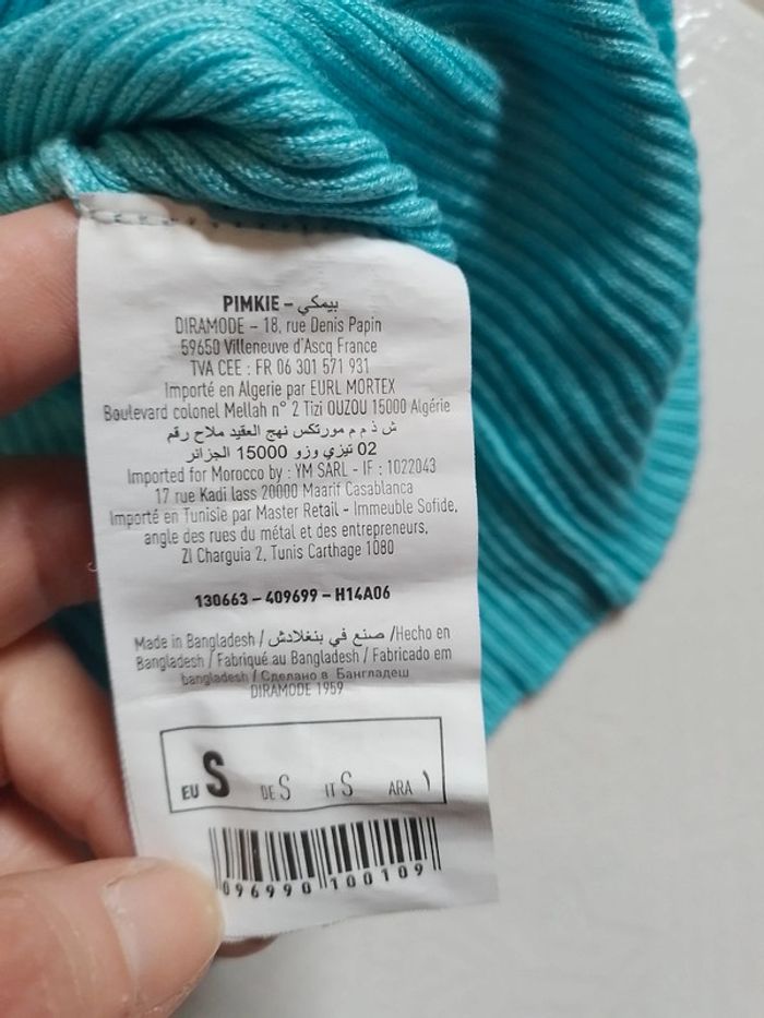 Pull femme bleu turquoise Pimkie - photo numéro 11