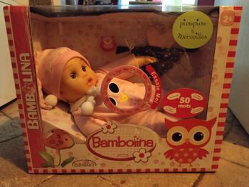 poupée Bambolina Bonne nuit