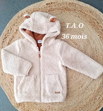 Gilet épais ourson tape à l'œil 36 mois