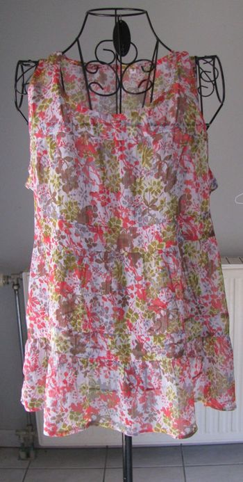 blouse multicolore t38