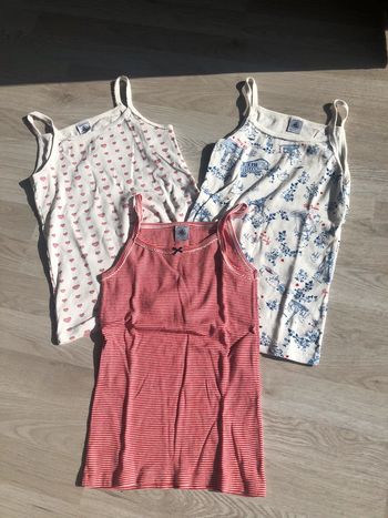 Lot chemises Petit Bateau 10 ans