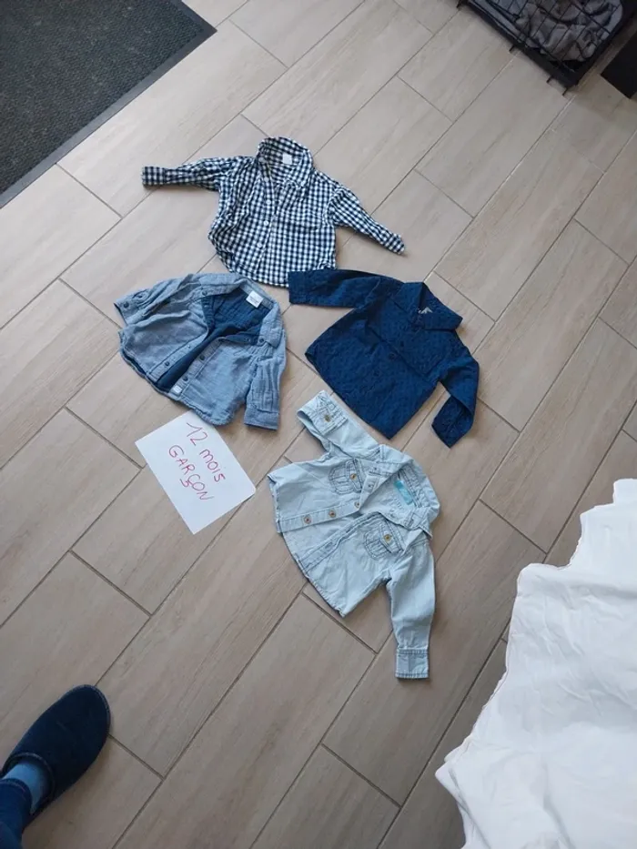Lot chemise