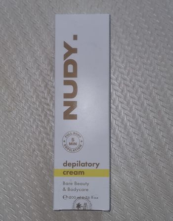 Créme epilatoire haitr gamme nudy.