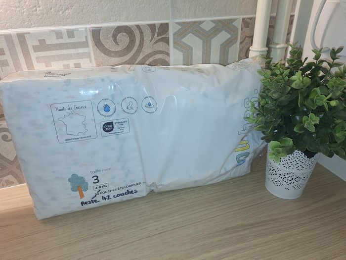 42 couches taille 3 la marque en moins