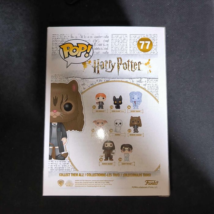 Figurine Funko Pop / Hermione Granger “Cat” N°77 / Harry Potter - photo numéro 3