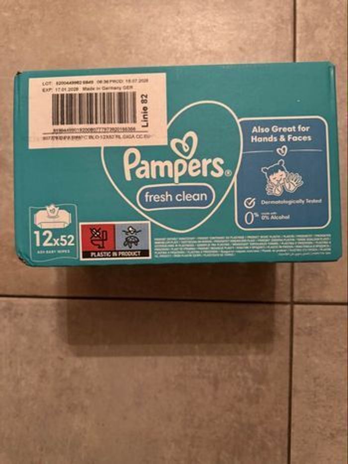 Lingettes Pampers Fresh Clean - photo numéro 3
