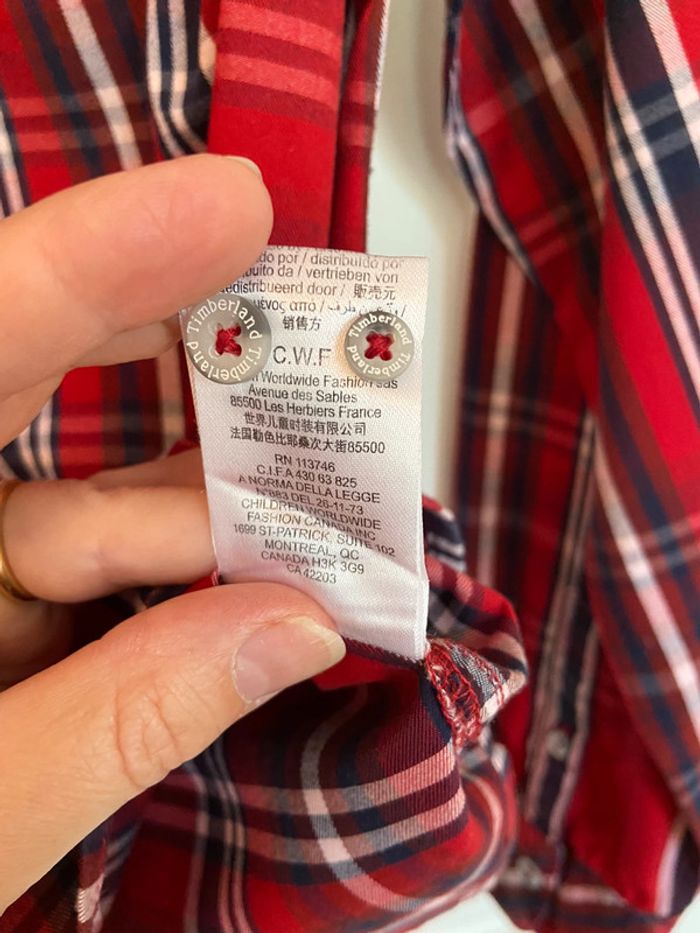 Chemise Timberland 14 ans - photo numéro 10