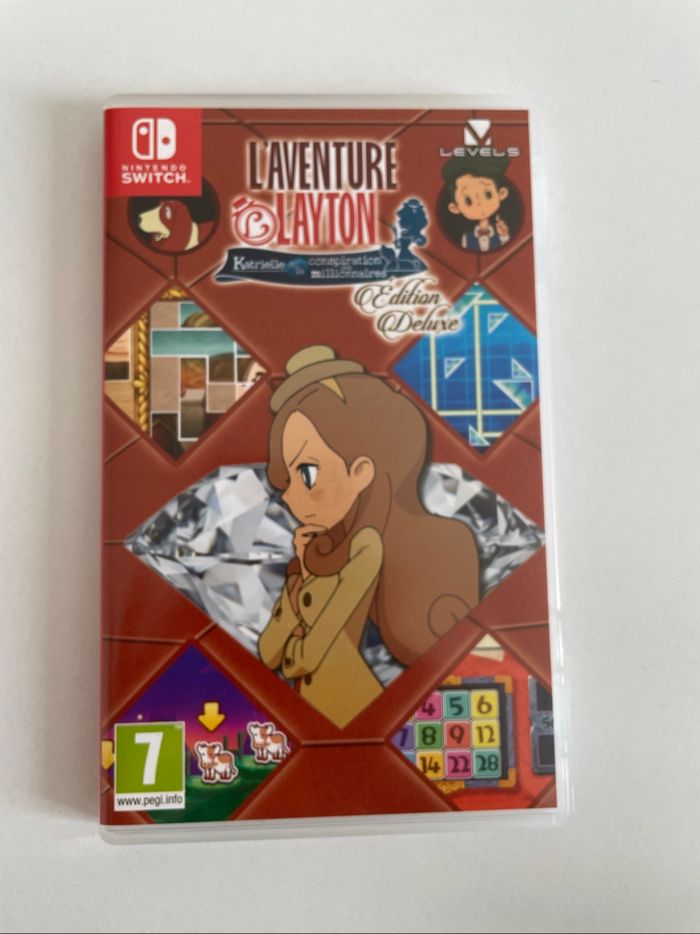 Jeu switch L’aventure Layton