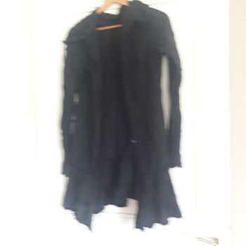 Tunique transparente noire M