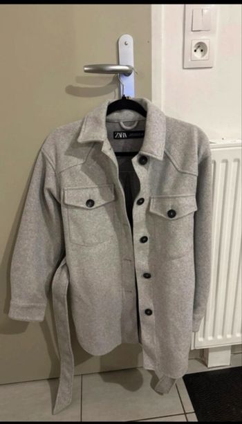 Menteau d hiver avec ceinture 