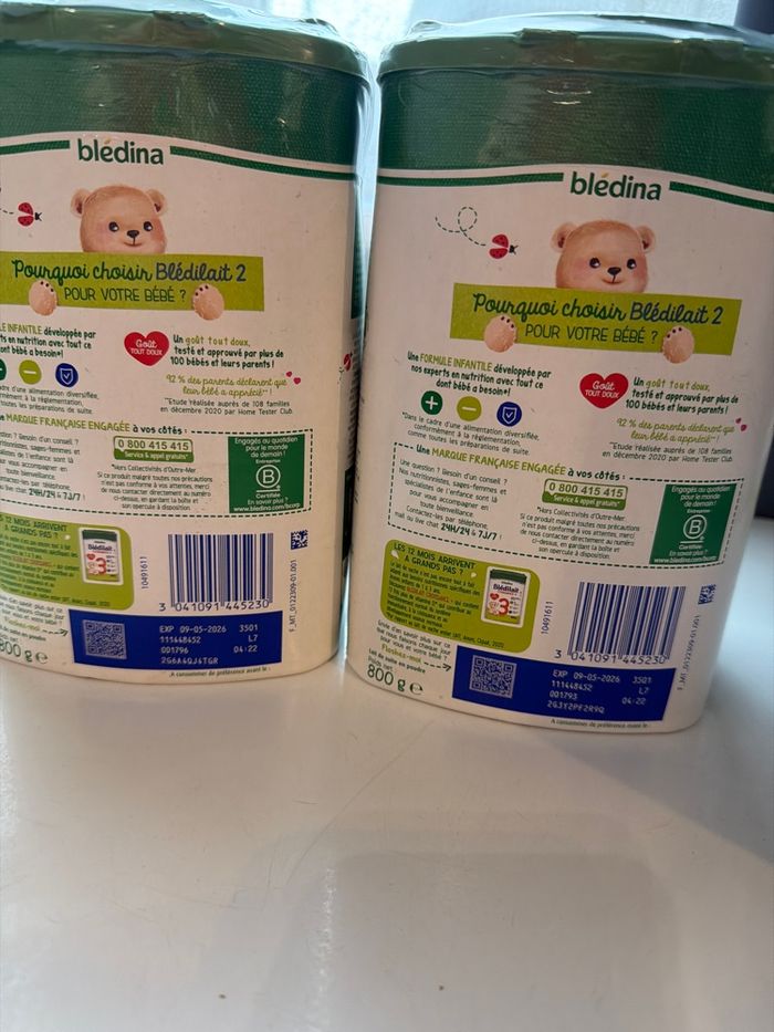 Blédilait 2 boîtes - photo numéro 3