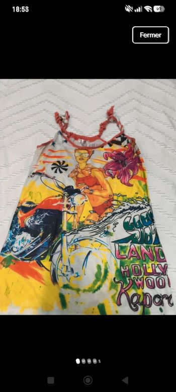 Tshirt kaporal femme 