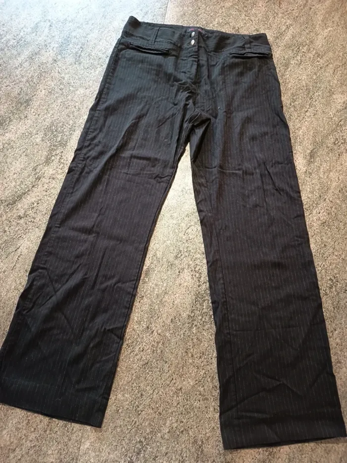 Pantalon straight taille 46 Emma Pernelle