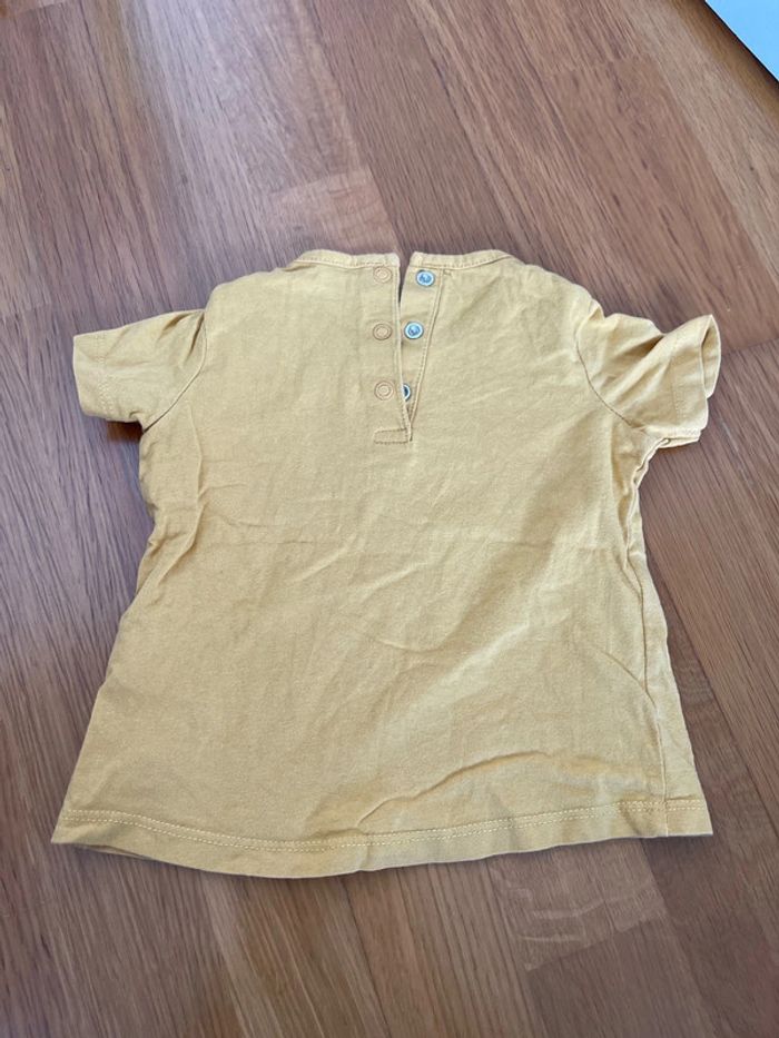 T-shirt fille La Redoute taille 9 mois - photo numéro 2