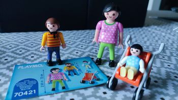 Maman avec enfants PLAYMOBIL complet sans boîte