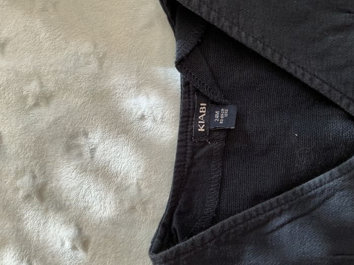 gilet sans manches bleu marine 24 mois kiabi - photo numéro 3