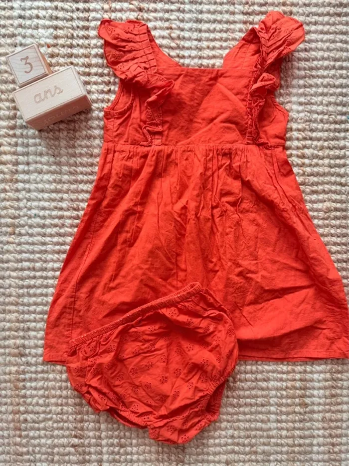 Robe + Bloomer Kiabi 36mois / 98cm