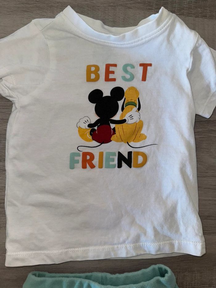 Ensemble t-shirt + short 6 mois orchestra - photo numéro 2