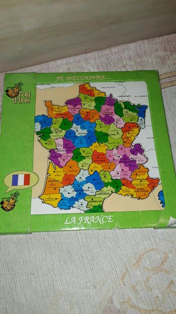Puzzle région de France